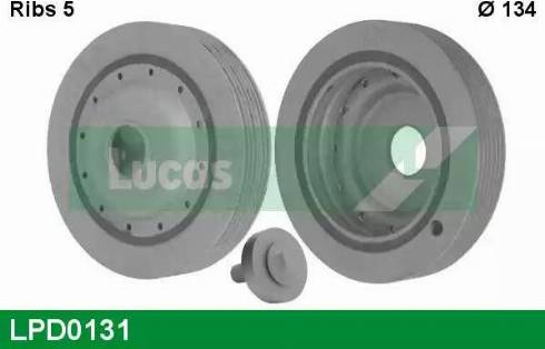 Lucas Engine Drive LPD0131 - Kəmər kasnağı, krank mili furqanavto.az