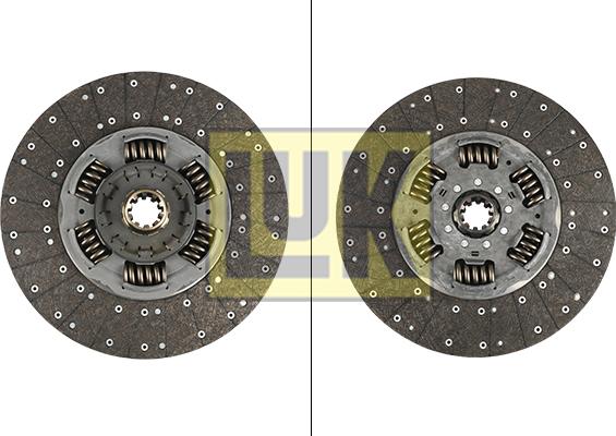 LUK 343 0187 10 - Debriyaj diski furqanavto.az