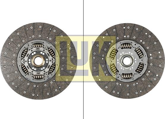 LUK 343 0228 10 - Debriyaj diski furqanavto.az