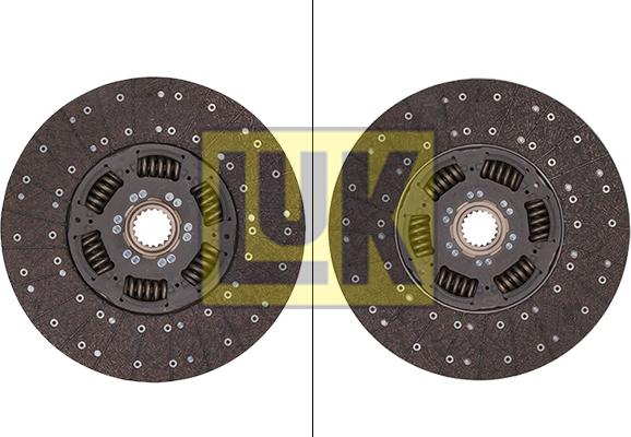 LUK 343 0222 10 - Debriyaj diski furqanavto.az