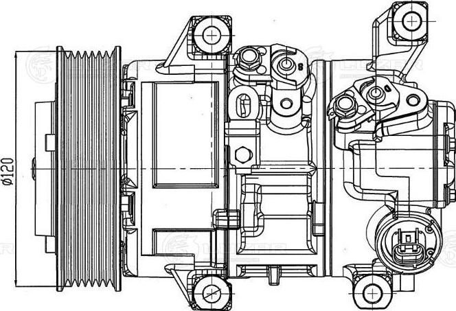 Luzar LCAC 1920 - Kompressor, kondisioner furqanavto.az