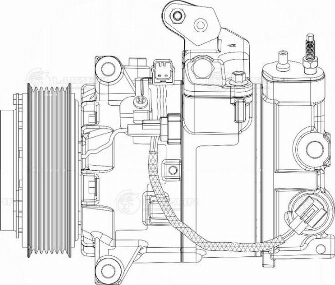 Luzar LCAC 1435 - Kompressor, kondisioner furqanavto.az