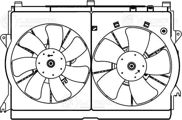 Luzar LFK 1904 - Fen, radiator furqanavto.az