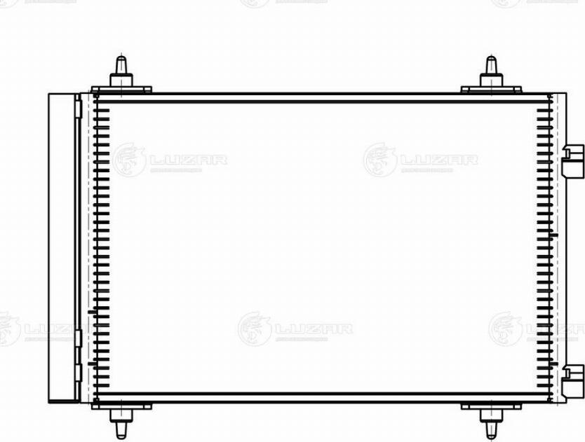 Luzar LRAC 20GK - Kondenser, kondisioner furqanavto.az