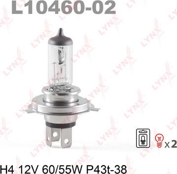 LYNXauto L10460-02 - Lampa, işıqfor furqanavto.az