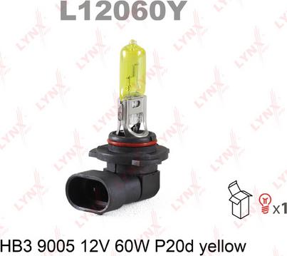 LYNXauto L12060Y - Lampa, duman işığı furqanavto.az