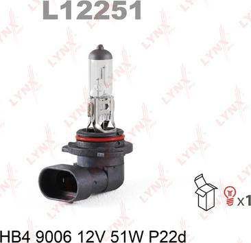 LYNXauto L12251 - Lampa, işıqfor furqanavto.az