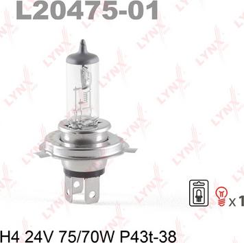 LYNXauto L20475-01 - Lampa, işıqfor furqanavto.az