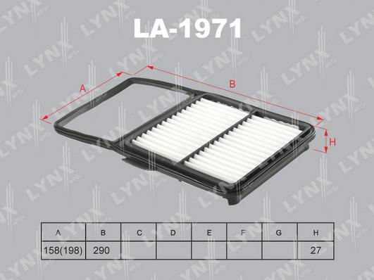 LYNXauto LA-1971 - Hava filtri furqanavto.az