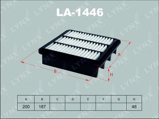 LYNXauto LA-1446 - Hava filtri furqanavto.az