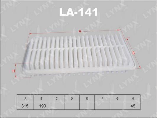 LYNXauto LA-141 - Hava filtri furqanavto.az