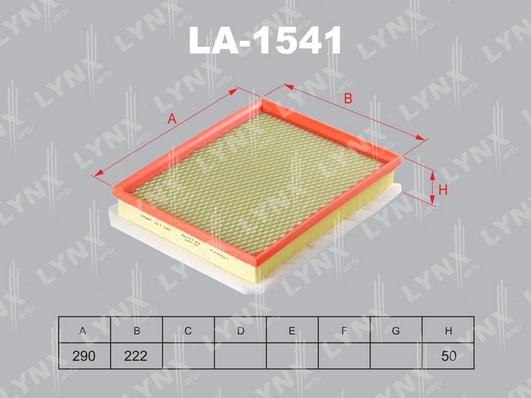 LYNXauto LA-1541 - Hava filtri furqanavto.az