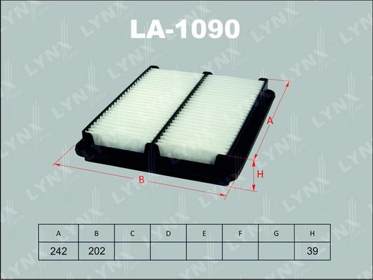 LYNXauto LA-1090 - Hava filtri furqanavto.az