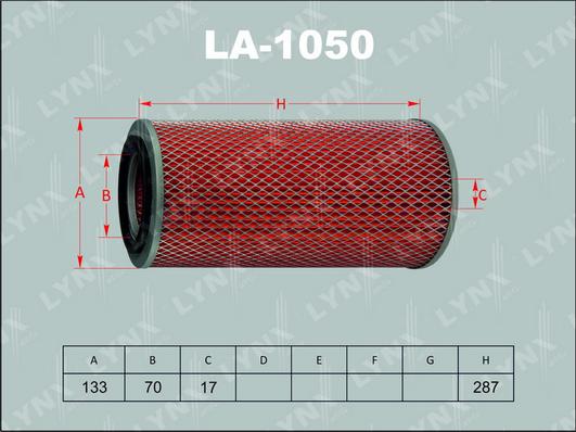 LYNXauto LA-1050 - Hava filtri furqanavto.az