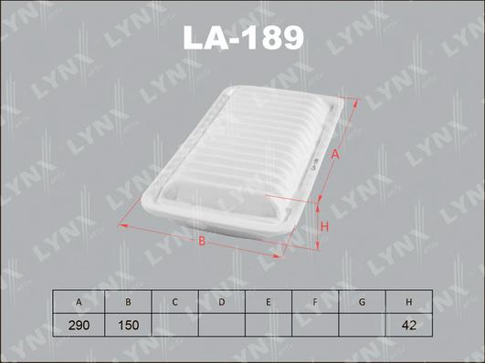 LYNXauto LA-189 - Hava filtri furqanavto.az
