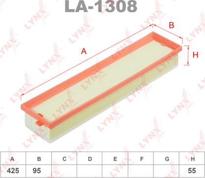 LYNXauto LA-1308 - Hava filtri furqanavto.az