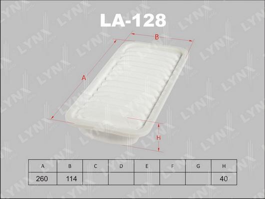 LYNXauto LA-128 - Hava filtri furqanavto.az