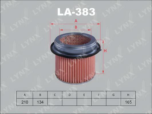 LYNXauto LA-383 - Hava filtri furqanavto.az