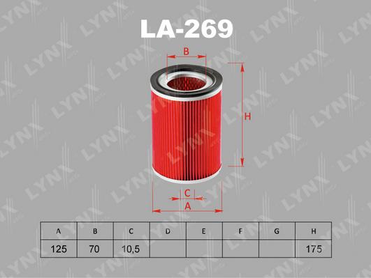 LYNXauto LA-269 - Hava filtri furqanavto.az
