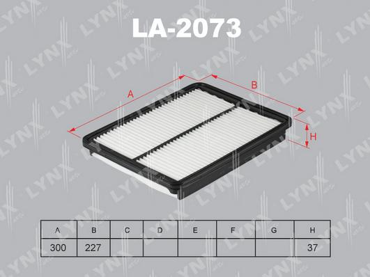 LYNXauto LA-2073 - Hava filtri furqanavto.az