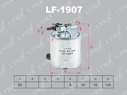 LYNXauto LF-1907 - Yanacaq filtri furqanavto.az