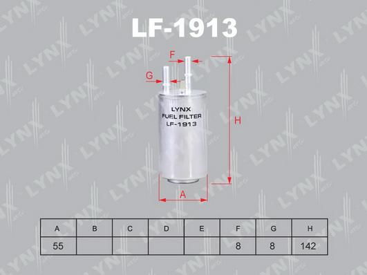 LYNXauto LF-1913 - Yanacaq filtri furqanavto.az