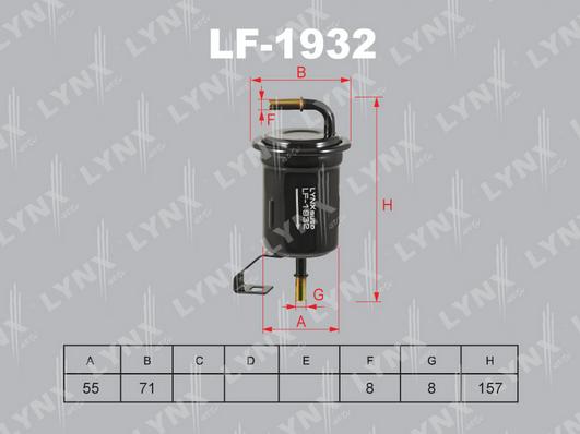 LYNXauto LF-1932 - Yanacaq filtri furqanavto.az