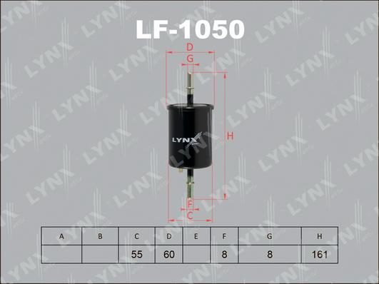 LYNXauto LF-1050 - Yanacaq filtri www.furqanavto.az
