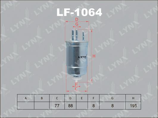 LYNXauto LF-1064 - Yanacaq filtri furqanavto.az