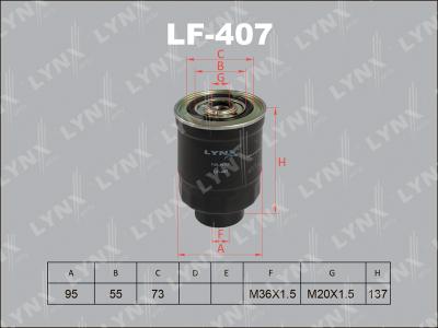 LYNXauto LF-1009 - Yanacaq filtri furqanavto.az