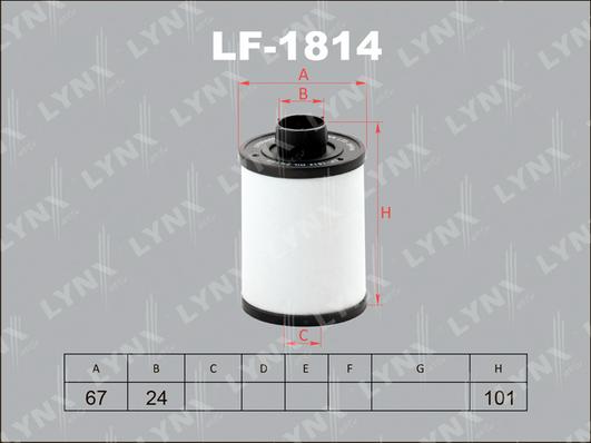 LYNXauto LF-1814 - Yanacaq filtri furqanavto.az