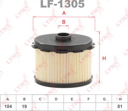 LYNXauto LF-1305 - Yanacaq filtri furqanavto.az