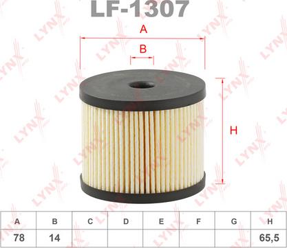 LYNXauto LF-1307 - Yanacaq filtri furqanavto.az