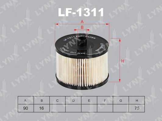 LYNXauto LF-1311 - Yanacaq filtri furqanavto.az