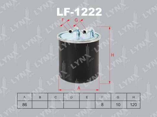 LYNXauto LF-1222 - Yanacaq filtri furqanavto.az