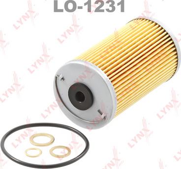 LYNXauto LO-1231 - Yağ filtri furqanavto.az