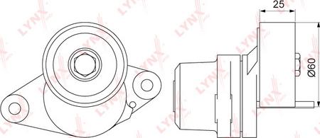 LYNXauto PT-3270 - Kəmər Dartıcı, v-yivli kəmər furqanavto.az