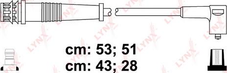 LYNXauto SPC4807 - Alovlanma kabeli dəsti furqanavto.az