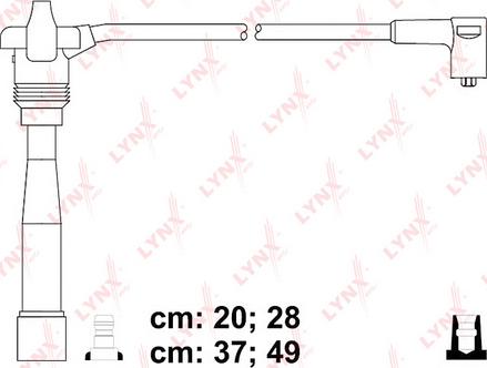 LYNXauto SPC4837 - Alovlanma kabeli dəsti furqanavto.az