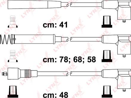 LYNXauto SPC5939 - Alovlanma kabeli dəsti furqanavto.az