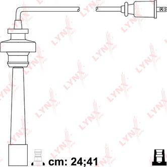 LYNXauto SPC5518 - Alovlanma kabeli dəsti furqanavto.az