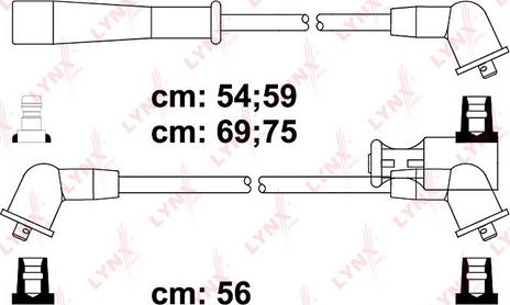 LYNXauto SPC5116 - Alovlanma kabeli dəsti furqanavto.az