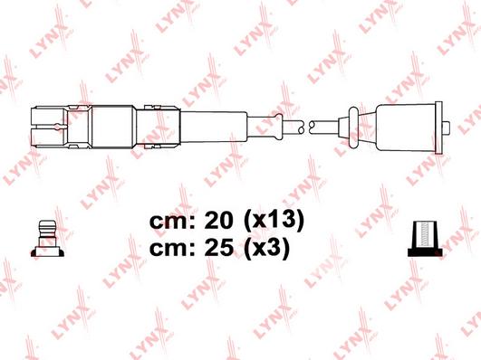 LYNXauto SPC5329 - Alovlanma kabeli dəsti furqanavto.az
