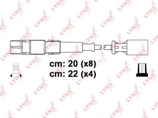 LYNXauto SPC5322 - Alovlanma kabeli dəsti furqanavto.az