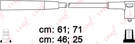 LYNXauto SPC6915 - Alovlanma kabeli dəsti furqanavto.az