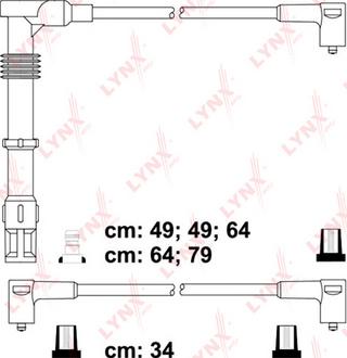 LYNXauto SPC1208 - Alovlanma kabeli dəsti furqanavto.az