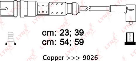 LYNXauto SPC8013 - Alovlanma kabeli dəsti furqanavto.az