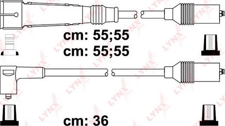 LYNXauto SPC8017 - Alovlanma kabeli dəsti furqanavto.az