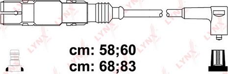 LYNXauto SPC8038 - Alovlanma kabeli dəsti furqanavto.az