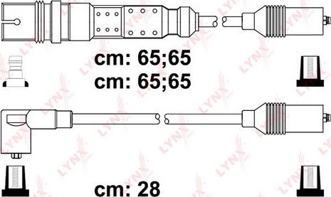 LYNXauto SPC8033 - Alovlanma kabeli dəsti furqanavto.az